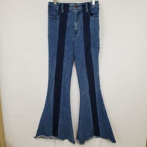 Show Me Your MuMu Blue Flare Jeans